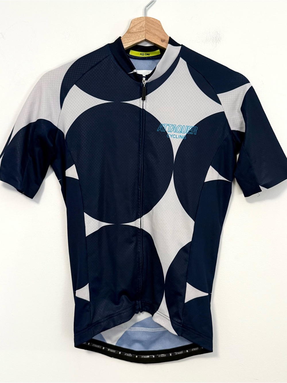 Attaquer Men’s All Day Big Dot Cycling Jersey Made in Italy £130 MSRP